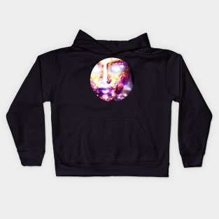 Mysterious Face Mask Kids Hoodie